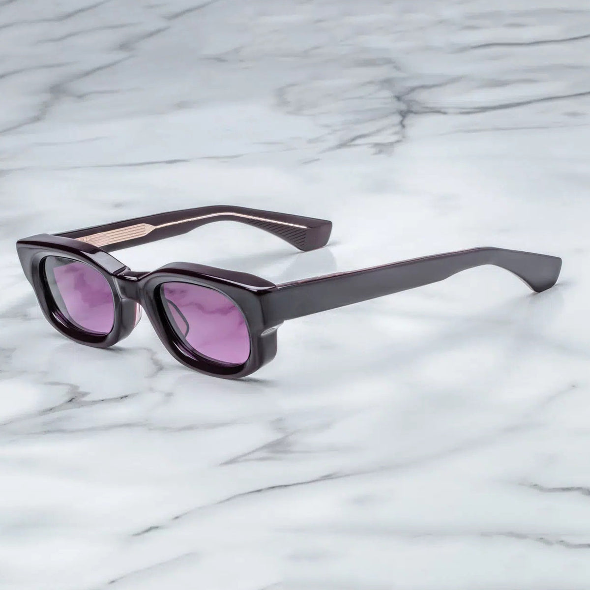 Polarized Square Frame Sunglasses UV400 Protection