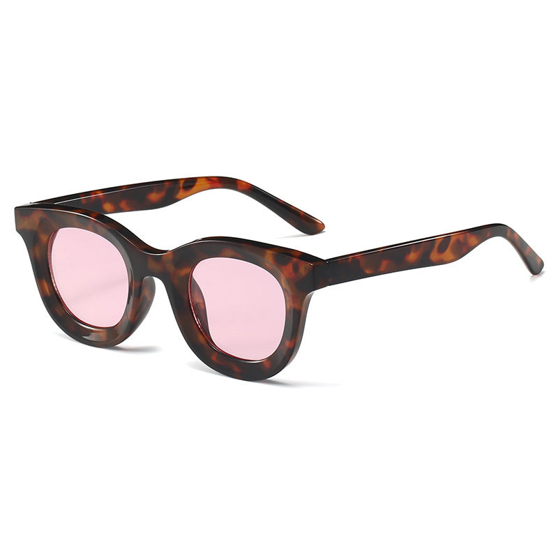 Retro Square Frame UV Protection Sunglasses