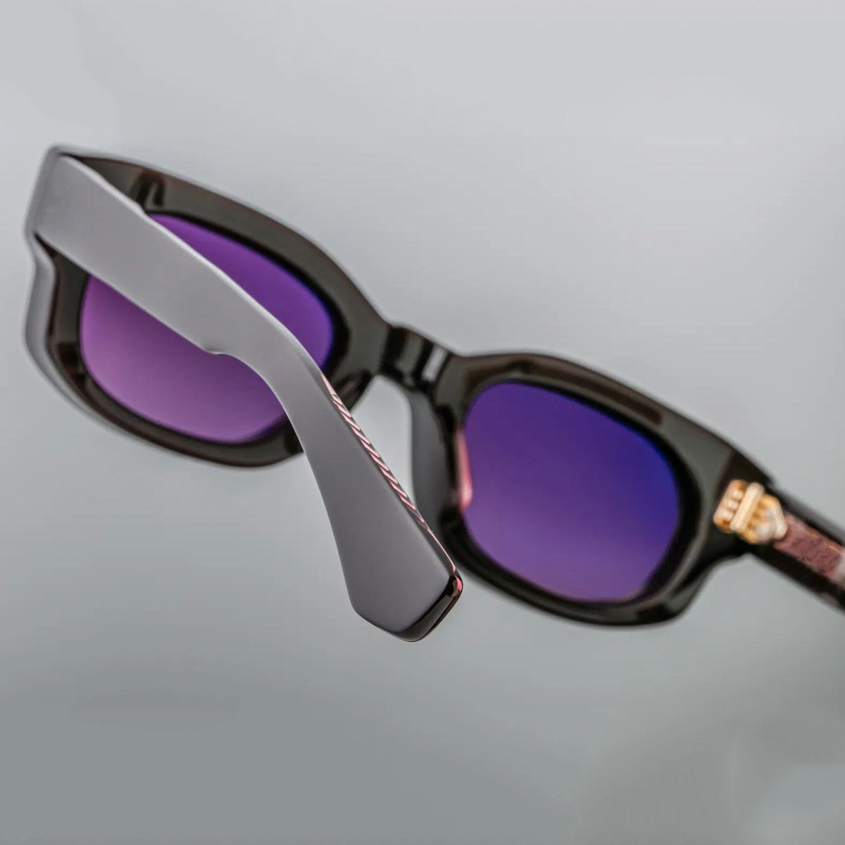 Polarized Square Frame Sunglasses UV400 Protection