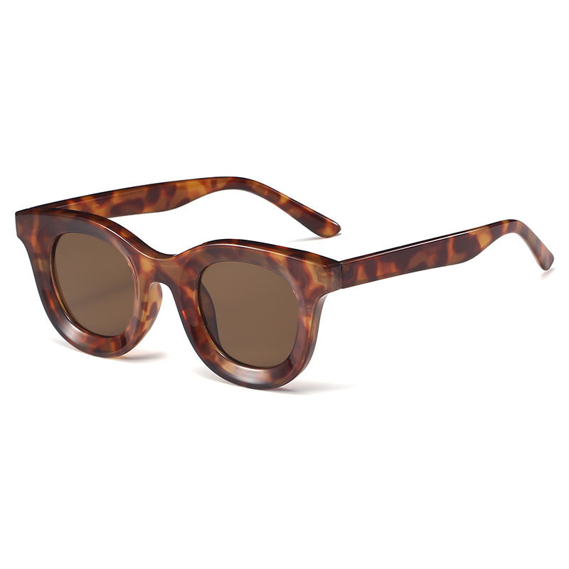 Retro Square Frame UV Protection Sunglasses