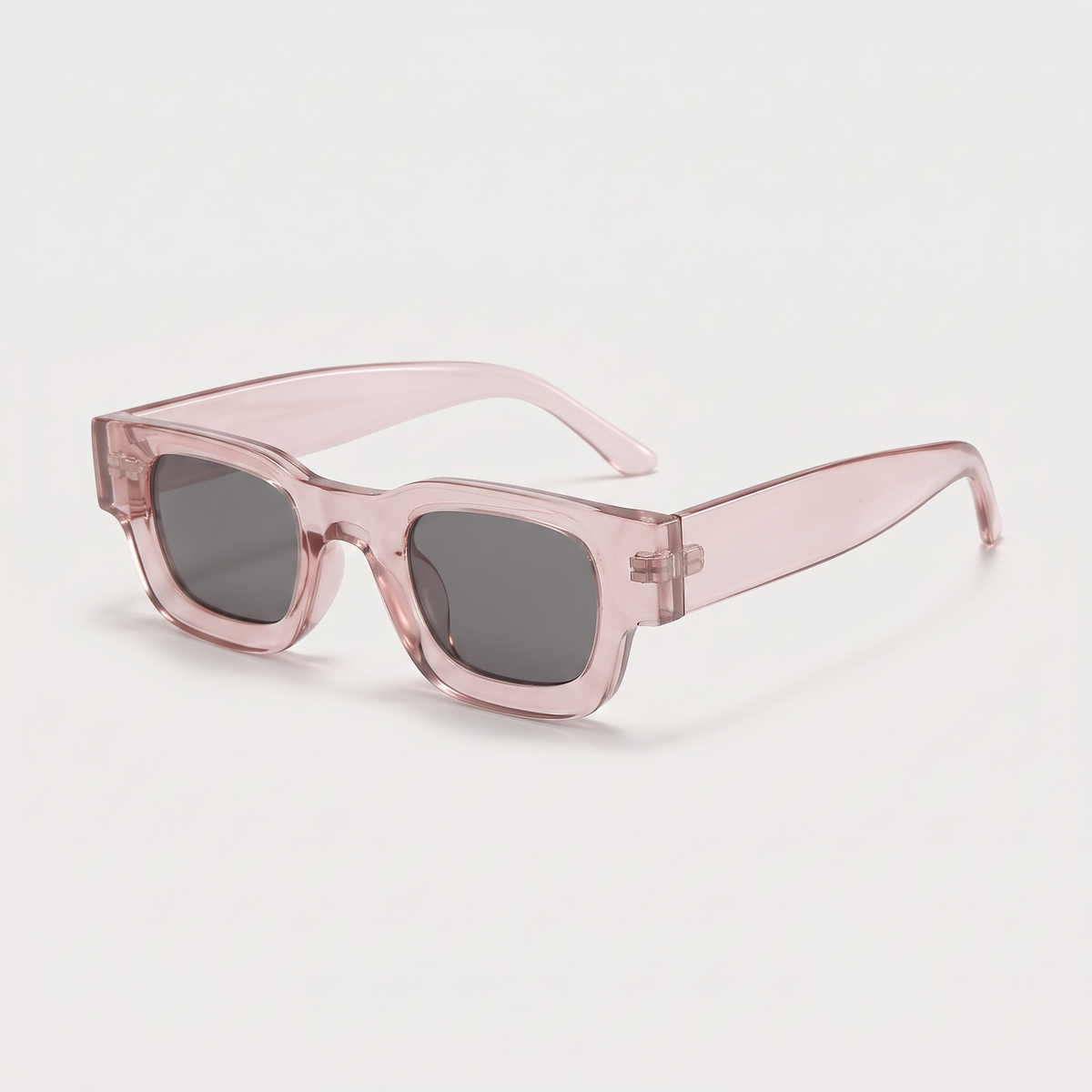 K1 Meridian sunglasses in Blush / Smoke, three-quarter view