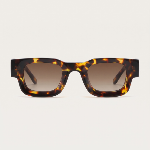 K5 Arlo sunglasses in Tortoise / Brown Gradient, front view
