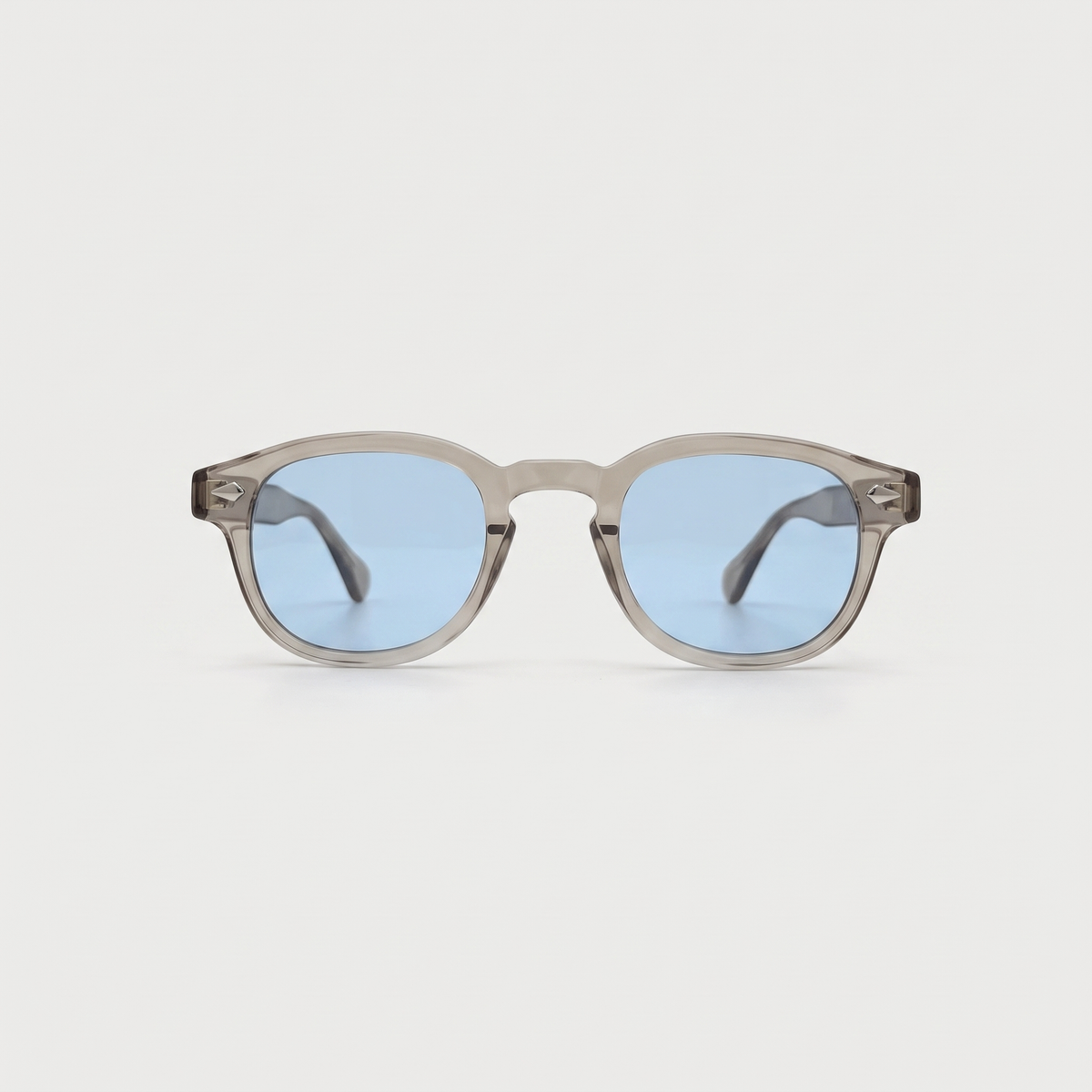 K6 Lumen sunglasses in Khaki / Ice Blue, front view